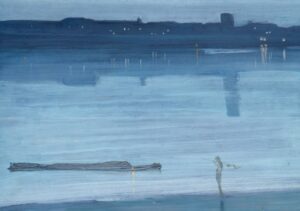 James Abbott McNeill Whistler -Nocturne-Blue and Silver